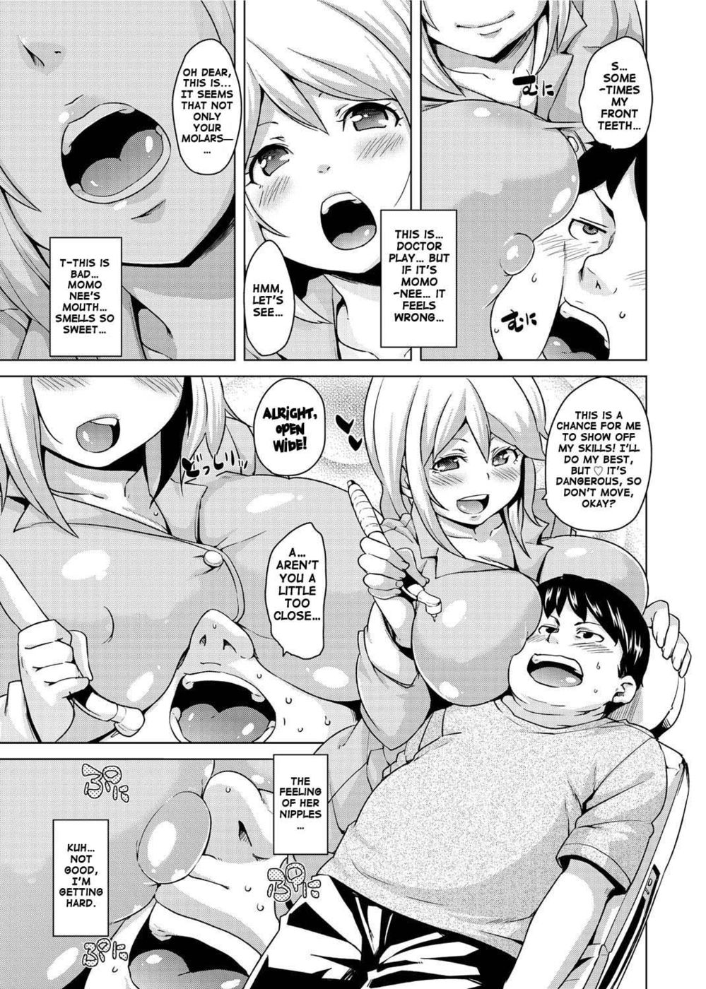 Hentai Manga Comic-The Dentist's Mouth Smells Nice-Read-3